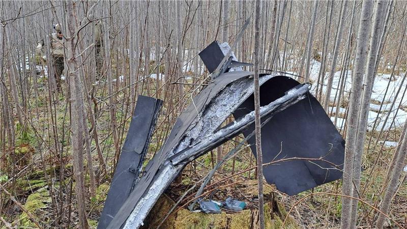 In Lettland wurden Teile einer Drohne gefunden, die mutmaßlich aus der Ukraine stammt.