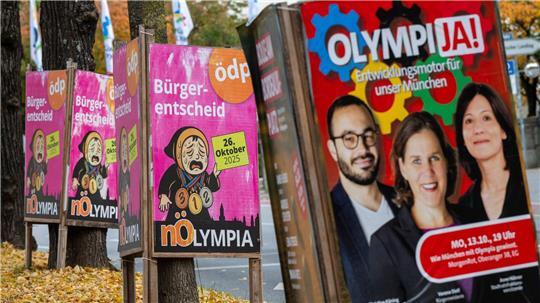 Es gilt: München entscheidet heute über Olympia-Bewerbung In München warben Befürworter und Gegner intensiv um eine Olympia-Bewerbung. (Archivfoto)