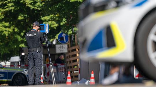 In München waren Brandsätze geflogen. 