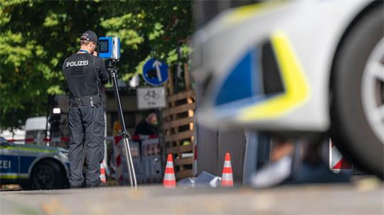 In München waren Brandsätze geflogen. (Archivbild)
