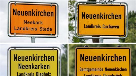 In Niedersachsen gibt es einen Neuenkirchen-Rekord. In keinem anderen Bundesland gibt es mehr Gemeinden mit diesem Namen.