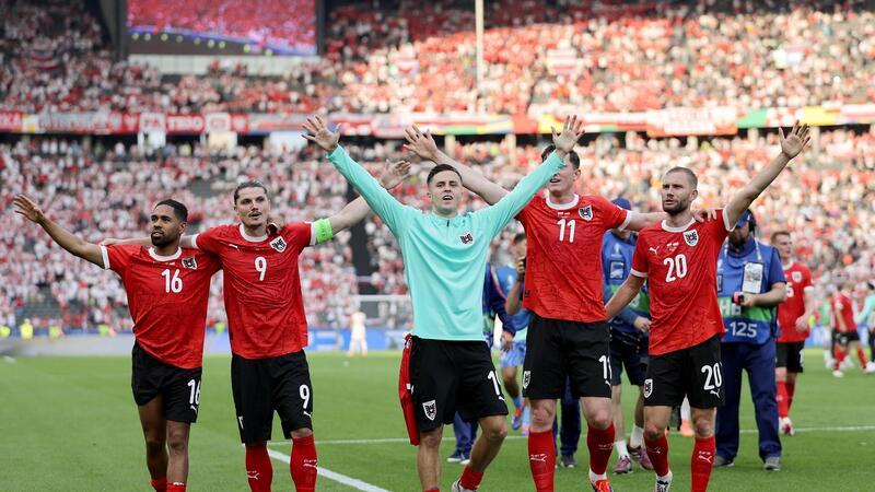 Erleichterung pur bei Österreich - aber Rangnick warnt In Österreich ist man nach dem zweiten Spieltag guter Dinge.