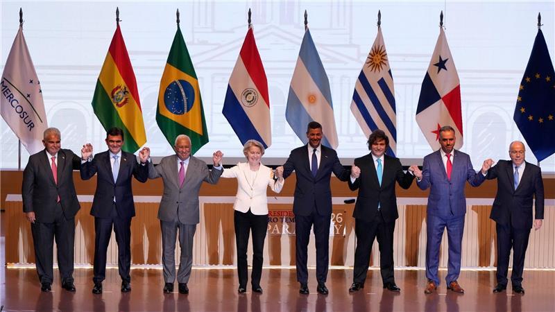 In Paraguay wurde Anfang des Jahres die Unterzeichnung des Abkommens gefeiert. (Archivbild)