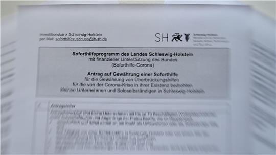 In Schleswig-Holstein sind noch knapp 300 Millionen Euro Rückforderungen für Corona-Hilfen offen. (Symbolbild)