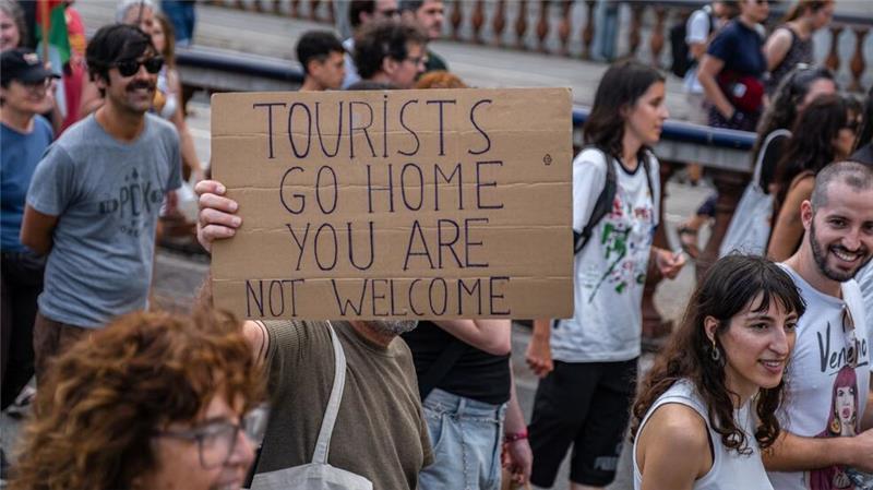 In Spanien gibt es immer mehr Besucher - und immer mehr Proteste gegen Massentourismus. (Foto Archiv)
