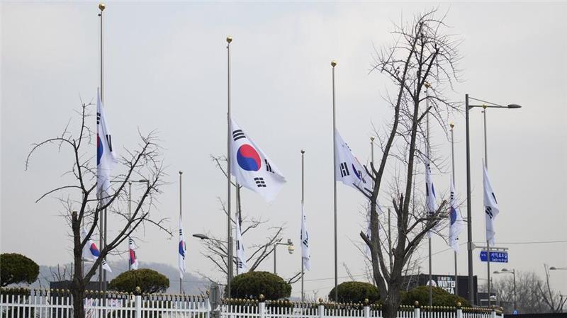 In Südkorea wurde nach dem Unglück Staatstrauer angeordnet. 