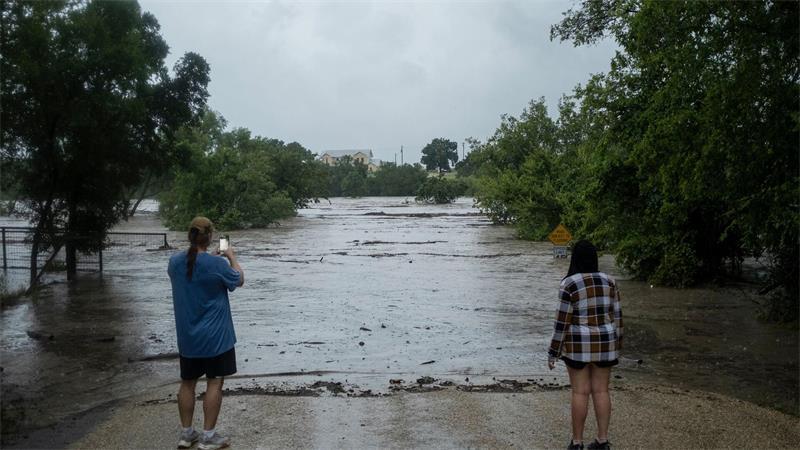 In Texas ist es zu Überschwemmungen gekommen.