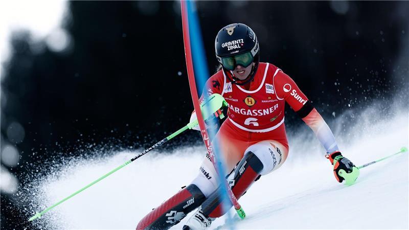 In bestechender Form: Die Schweizerin Camille Rast.