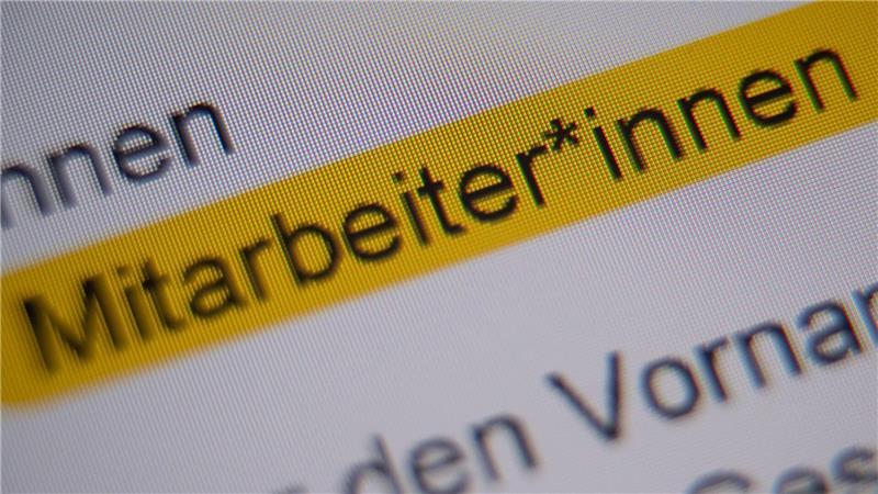In den Bundesministerien werden keine Sonderzeichen für geschlechtergerechte Formulierungen verwendet. (Symbolbild)