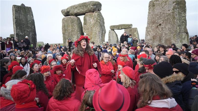 In den frühen Morgenstunden versammelten sich die Besucher.