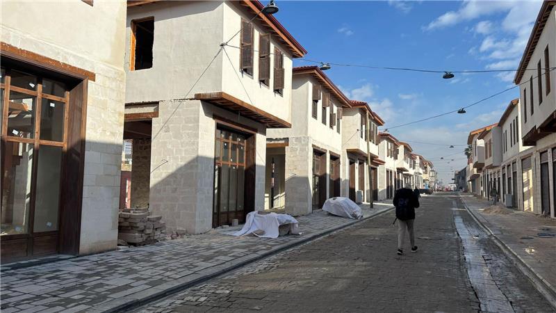 In der Altstadt werden die Häuser im historischen Stil wieder aufgebaut