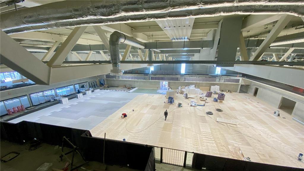 In der Halle Nord haben 1500 Zuschauer Platz.