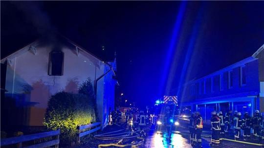 In der Haupstraße in Freiburg hat es gebrannt.