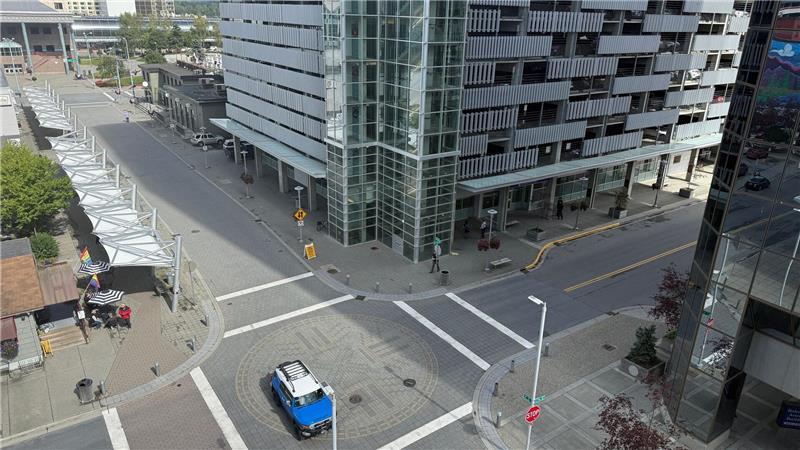 Anchorage in Alaska: Was ist das für ein Ort? In der Innenstadt ist es am Tag vor dem Treffen ruhig.