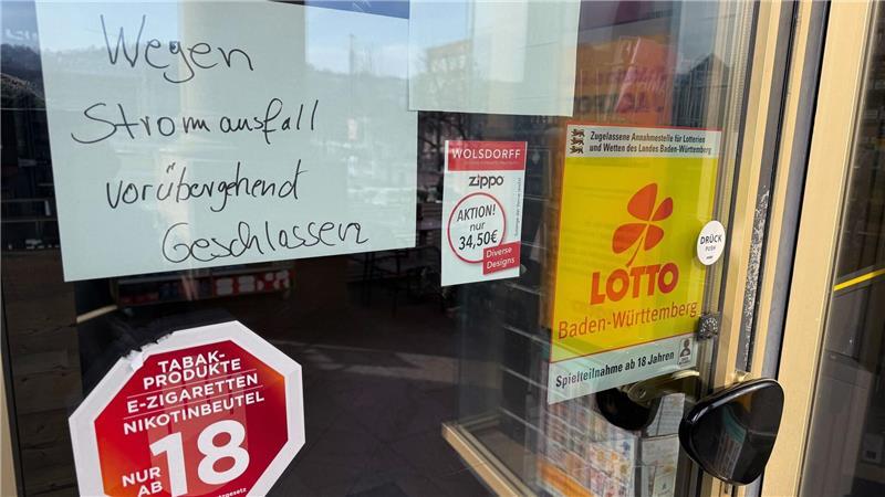 In der Innenstadt mussten Geschäfts zeitweise schließen.