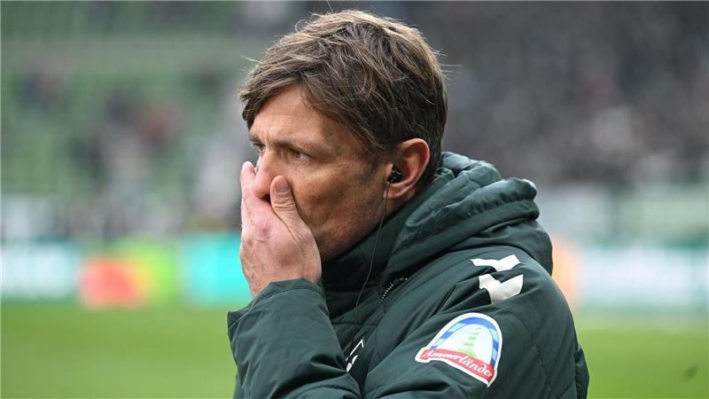 Ausgleich in der Nachspielzeit: Werder rettet spätes 1:1 In der Kritik: Werders Geschäftsführer Clemens Fritz.