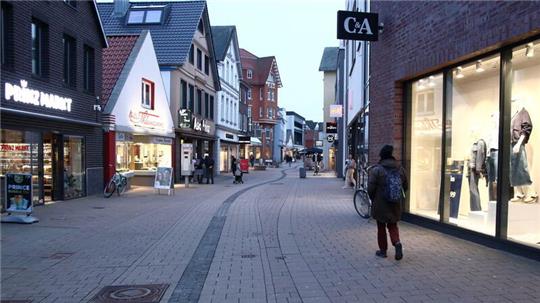 In der Nordersteinstraße kam es am Sonnabend zu einer Messerverfolgung.