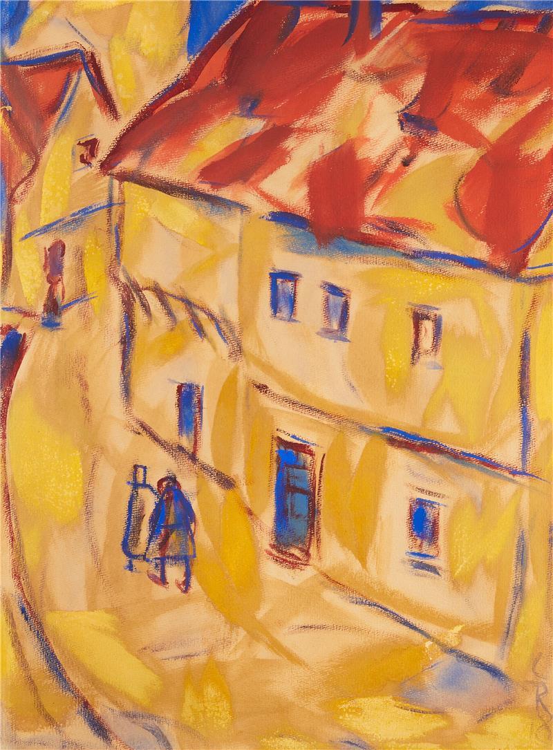 Siegels Vermächtnis: Deshalb kann Stade einen Sammlerschatz zeigen In der Sammlung Siegel finden sich vielfältige Arbeiten der Klassischen Moderne wie Christian Rohlfs‘ „Straße bei Soest“ von 1918.