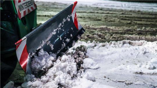 In der Samtgemeinde Lühe ist ein Schneeschild defekt (Symbolbild).