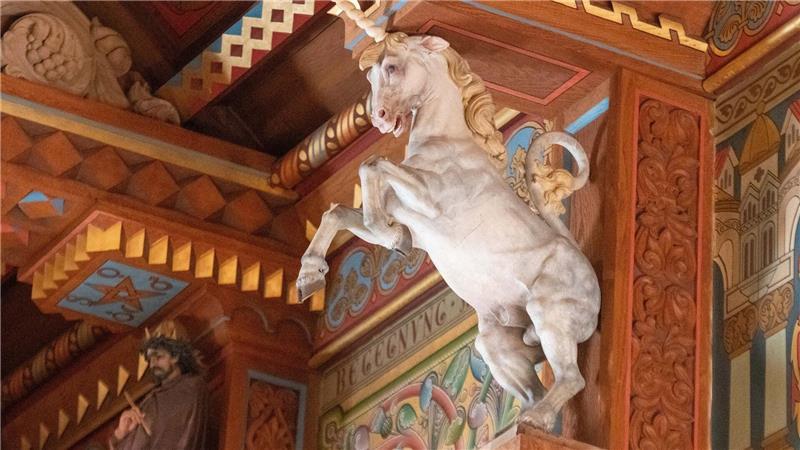 Der Hype ums Einhorn: Zwischen Mythologie und Schokolade In der Vergangenheit basierten Einhörner nicht auf Pferden, sondern auf Ziegen. (Archivbild)