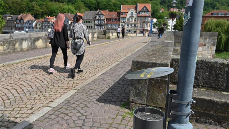 In der Vergangenheit störten Zigarettenstummel das historische Panorama.