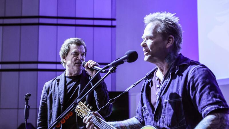 Professor Campino spricht über die Ursprünge des Punk In der Vorlesung war Musik drin: Campino und Kuddel.