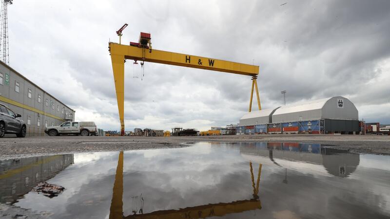 Mutter von „Titanic“-Werft Harland & Wolff ist insolvent In der Werft wurde die „Titanic“ gebaut. (Archivbild)