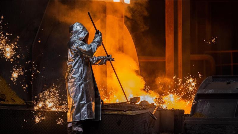 40 Industriekonzerne fordern Kurswechsel bei Emissionshandel In der energieintensiven Stahlindustrien läuft bei manchen Unternehmen der Umbau der Produktion