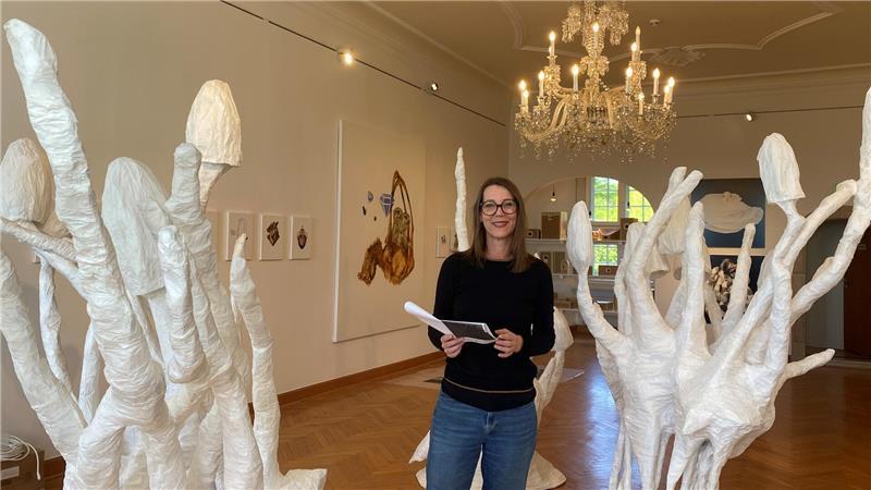 In der neuen Ausstellung „Habitat“ bringt Kuratorin Claudia Rasztar vier künstlerische Positionen zusammen, die das Verhältnis von Mensch, Natur und Technik beleuchten.