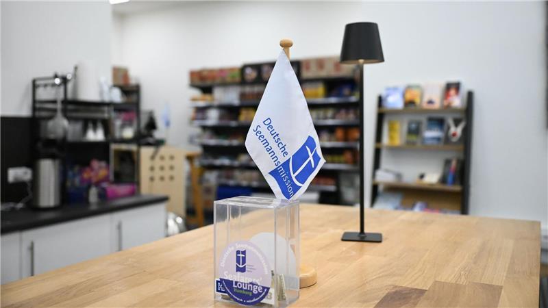 In der neuen „Seafarers‘ Lounge“ können Crewmitglieder von Kreuzfahrtschiffen kurz verschnaufen. 