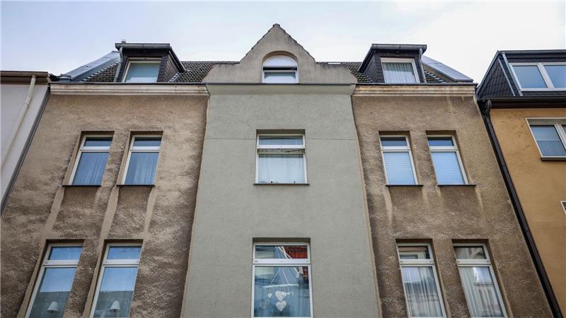 In diesem Mehrfamilienhaus im Bochumer Stadtteil Hamme ereignete sich der folgenschwere Polizeieinsatz.