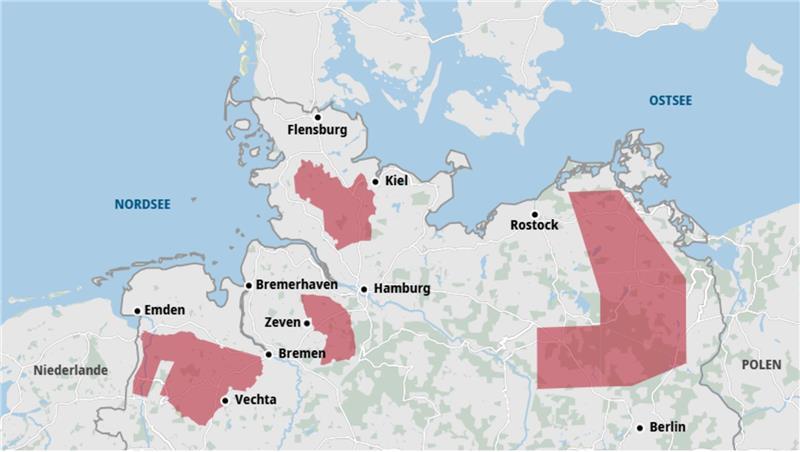 Kampfjets fliegen tief über dem Stader Nachbarkreis: Hier wird es laut In diesen Gebieten darf die Luftwaffe zu Übungszwecken für maximal zwei Minuten in 250 Fuß (rund 75 Meter) Flughöhe fliegen.