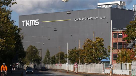 In dieser Halle in Kiel werden U-Boote gebaut. (Archivbild)