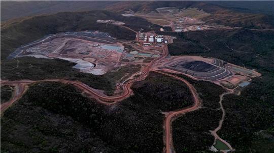 In dieser Mine in Brasilien werden seltene Erden gefördert. Weltweit liegt ein Großteil der Produktion allerdings in chinesischer Hand. (Archiv)