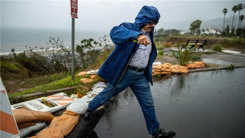 In ehemaligen Brandgebieten drohen Erdrutsche und Schlammlawinen. 