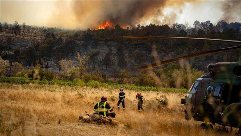 In nur wenigen Stunden hatte sich der Brand enorm ausgebreitet. (Archivbild)