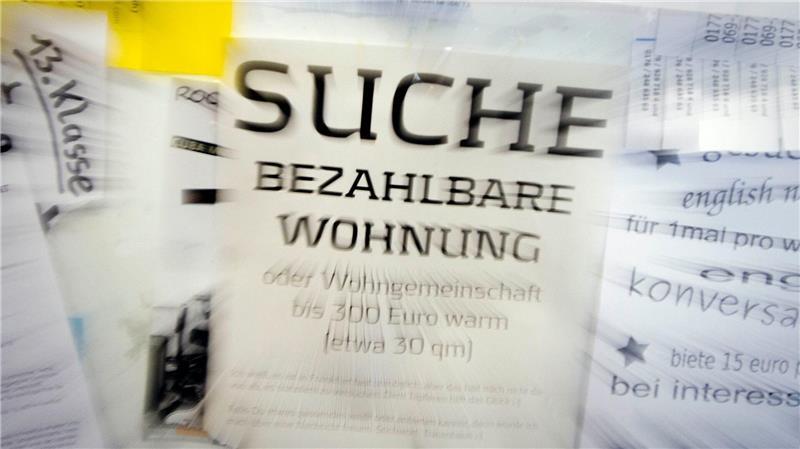 In vielen Großstädten sind Wohnungen heiß begehrt.