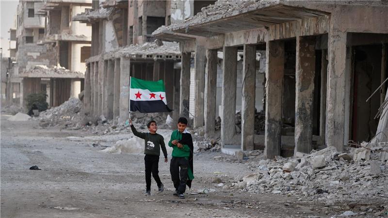 In vielen Städten Syriens liegen immer noch ganze Viertel in Trümmern. (Archivbild)