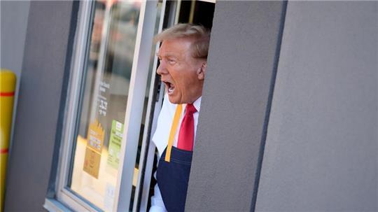 In vielen der Spaßbewertungen wurde Trump ins Lächerliche gezogen. (Archivbild)