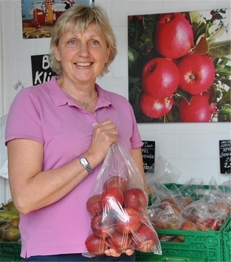 Ina Osterholz vom „Hofladen Osterholz“ .