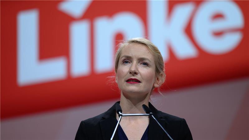 Ines Schwerdtner bewirbt sich beim Potsdamer Parteitag erneut um einen Platz in der Doppelspitze. (Archivbild)