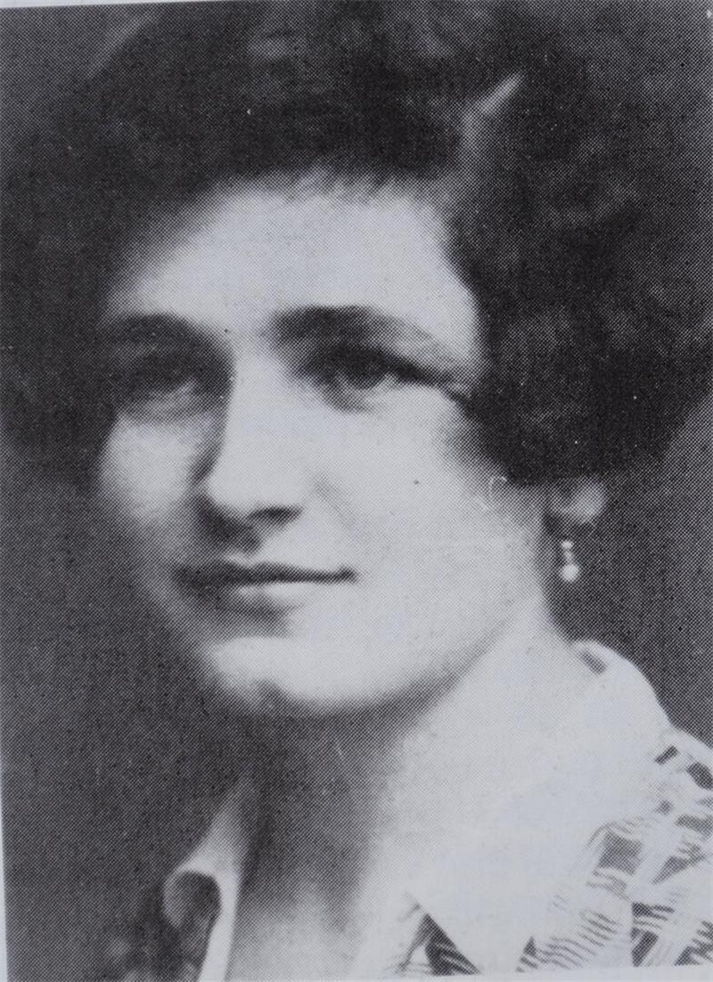 Ingeborg Küster, geborene Andreas, als junge Frau.