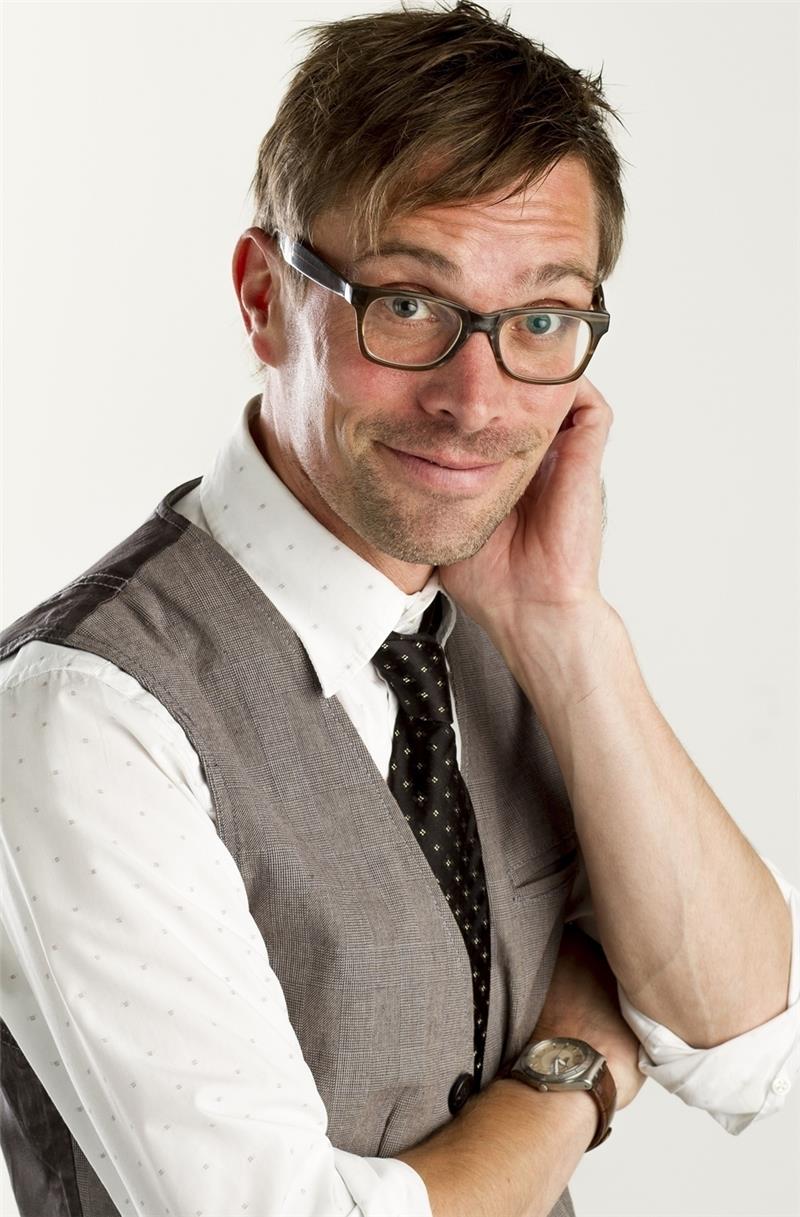 Ingo Börchers serviert im April 2017 sein Programm „Immer ich“. Foto Jan Merlin Friedrich