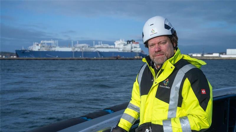 Wann geht das LNG-Terminal in Stade endlich in Betrieb? Ingo Wagner, geschäftsführender Gesellschafter der Deutschen Regas, die das Ostsee-Terminal betreibt, kritisiert die Preispolitik der staatlichen Betreibergesellschaft der Nordsee-Terminals.