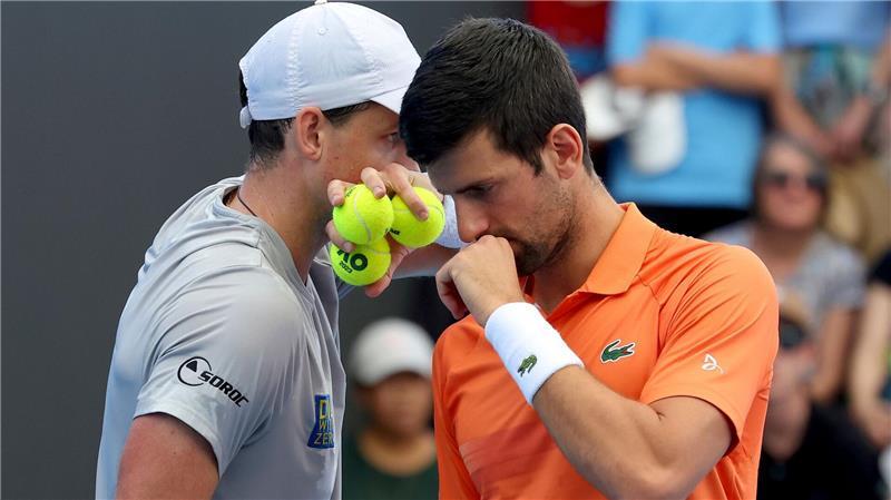 Initiierten gemeinsam die Spielergewerkschaft PTPA: Vasek Pospisil (l) und Novak Djokovic.