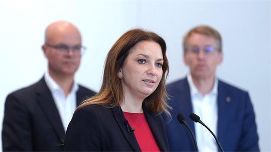 Innenministerin Magdalena Finke (CDU) kündigt ein neues Lagebild zum Schutz kritischer Infrastruktur an.