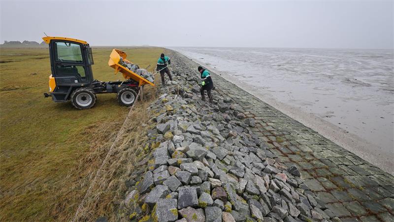Insel- und Halligkonferenz stellt Forderungen an die Politik Inseln und Halligen bilden eine Art Wellenbrecher und schützen so das Festland. (Archivbild)