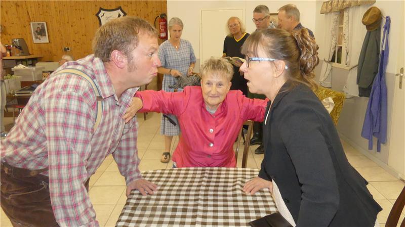 Inselonerprobe, von links: Dirk Büther, Elke Koch, Steffi Böttcher.