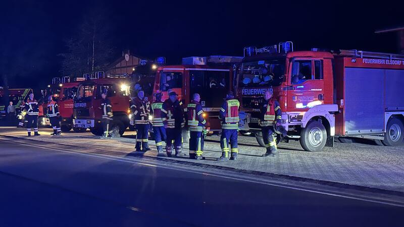 Insgesamt waren knapp 80 Retter an der Suche beteiligt.