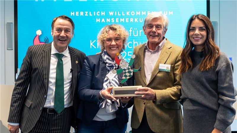 Kinderschutz-Preis geht an fünf soziale Initiativen Insgesamt wurden fünf soziale Initiativen mit dem HanseMerkur Preis für Kinderschutz ausgezeichnet.